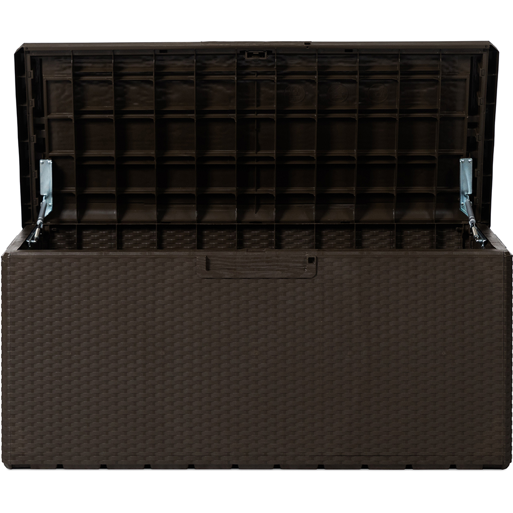 Lada depozitare gradina TOOMAX Portonovo, PP, 123.7 x 54.5 x 58.7 cm, maro