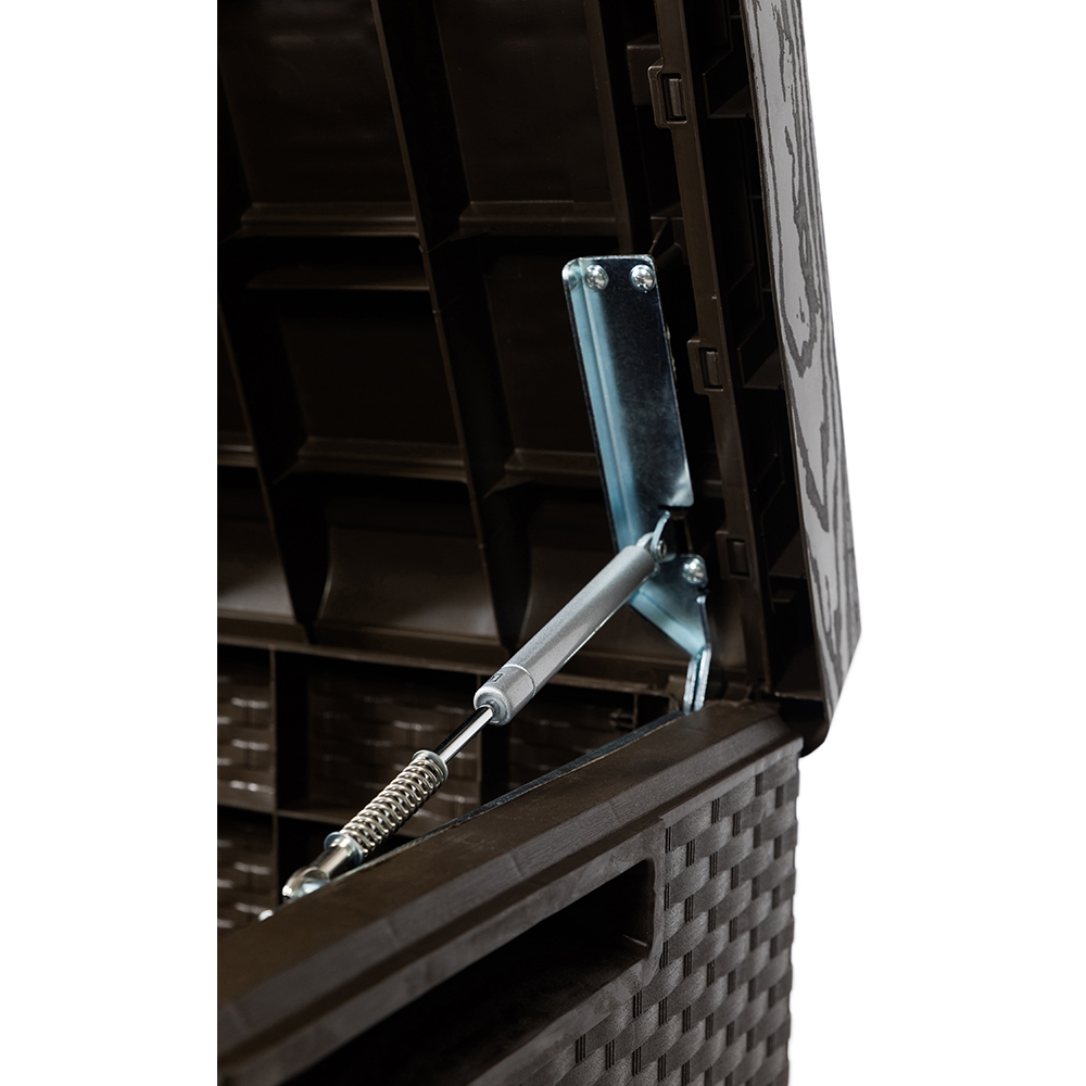 Lada depozitare gradina TOOMAX Portonovo, PP, 123.7 x 54.5 x 58.7 cm, maro