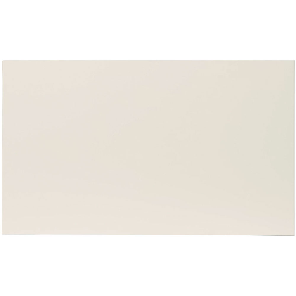 Front usa 2 sertare GOODHOME Stevia, MDF, crem, 59.7 x 35.6 x 1.8 cm , crem