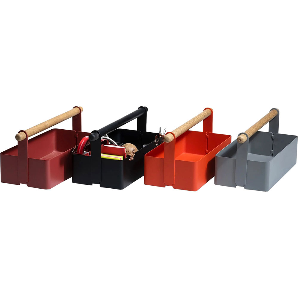 Cutie depozitare Cora Small, 34.9 x 15.4 x 15 cm, negru