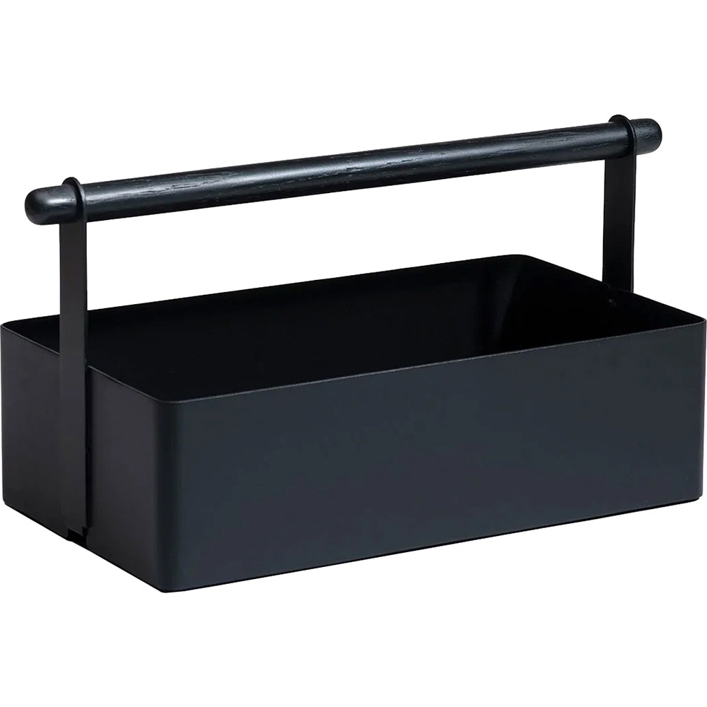 Cutie depozitare Cora Large, 41.6 x 20.3 x 20.3 cm, negru