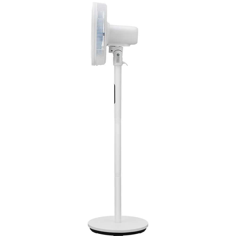 Ventilator cu picior MIDEA Intrinity MFS302RDDW, 35 cm diamtru, 3 moduri de vant, ultra-silentios, 8 trepte de viteza, 30W, alb