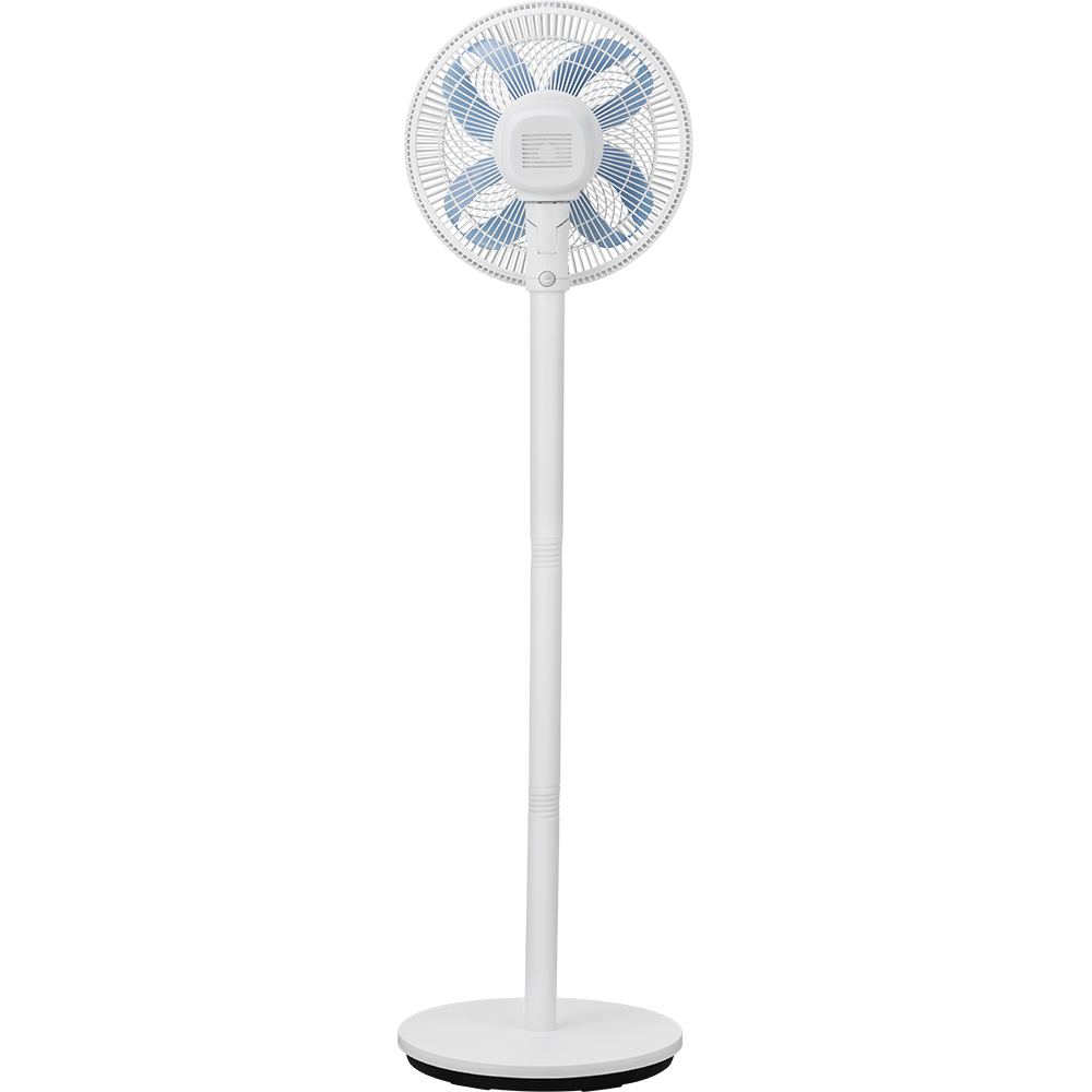 Ventilator cu picior MIDEA Intrinity MFS302RDDW, 35 cm diamtru, 3 moduri de vant, ultra-silentios, 8 trepte de viteza, 30W, alb
