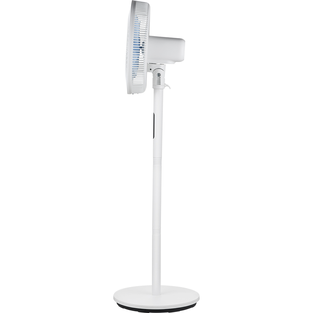 Ventilator cu picior MIDEA MFS352RDDW, 35 cm diametru, ultra-silentios, 3 moduri de ventilatie, 10 trepte de viteza, 30W, alb