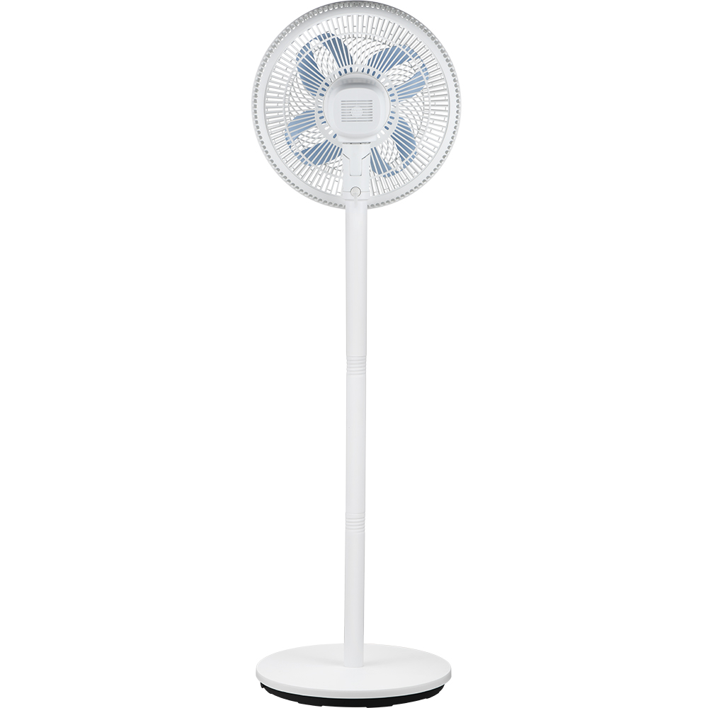 Ventilator cu picior MIDEA MFS352RDDW, 35 cm diametru, ultra-silentios, 3 moduri de ventilatie, 10 trepte de viteza, 30W, alb