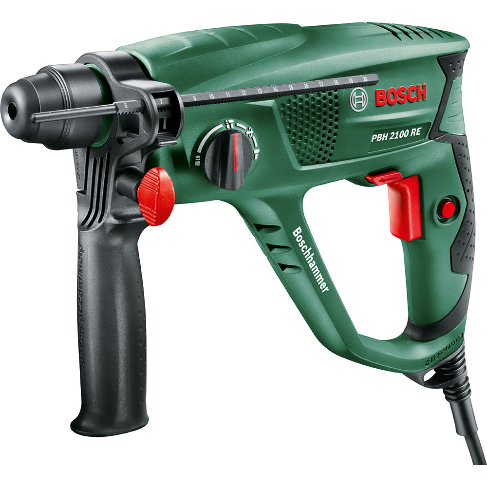 Ciocan rotopercutor BOSCH PBH 2100 RE, 550W, 1.7J, SDS Plus, 2400rpm