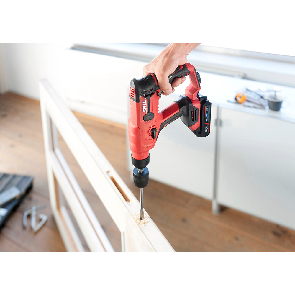 Ciocan rotopercutor SKIL 3810 GB, 1J, SDS Plus, 900rpm, Li Ion 2Ah