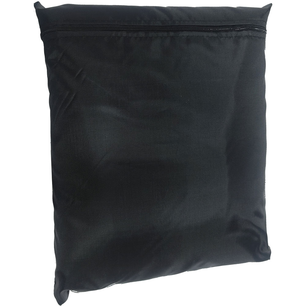 Husa protectie leagan dublu, 230 x 220 cm, negru-argintiu