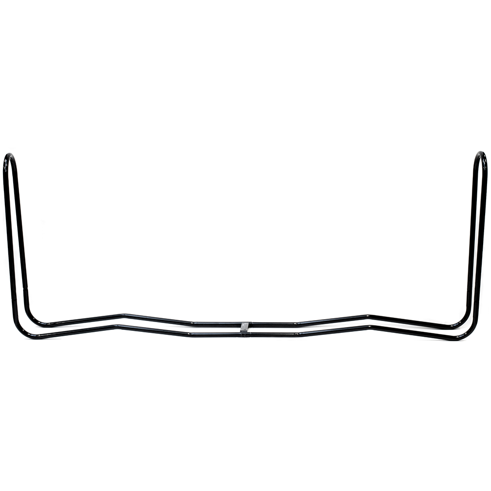 Suport lemne SHELTER LOGIC, metal, 244 x 25 x 99 cm, negru