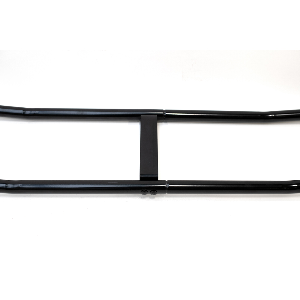Suport lemne SHELTER LOGIC, metal, 244 x 25 x 99 cm, negru