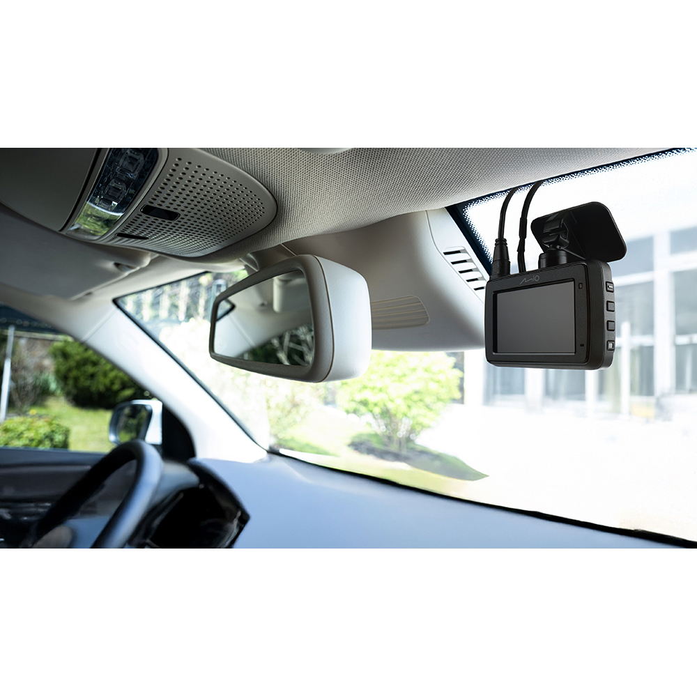 Camera auto DVR MIO MiVue 903W Pro, Quad HD, 2.7", Wi-Fi, G-Senzor + Kit parcare