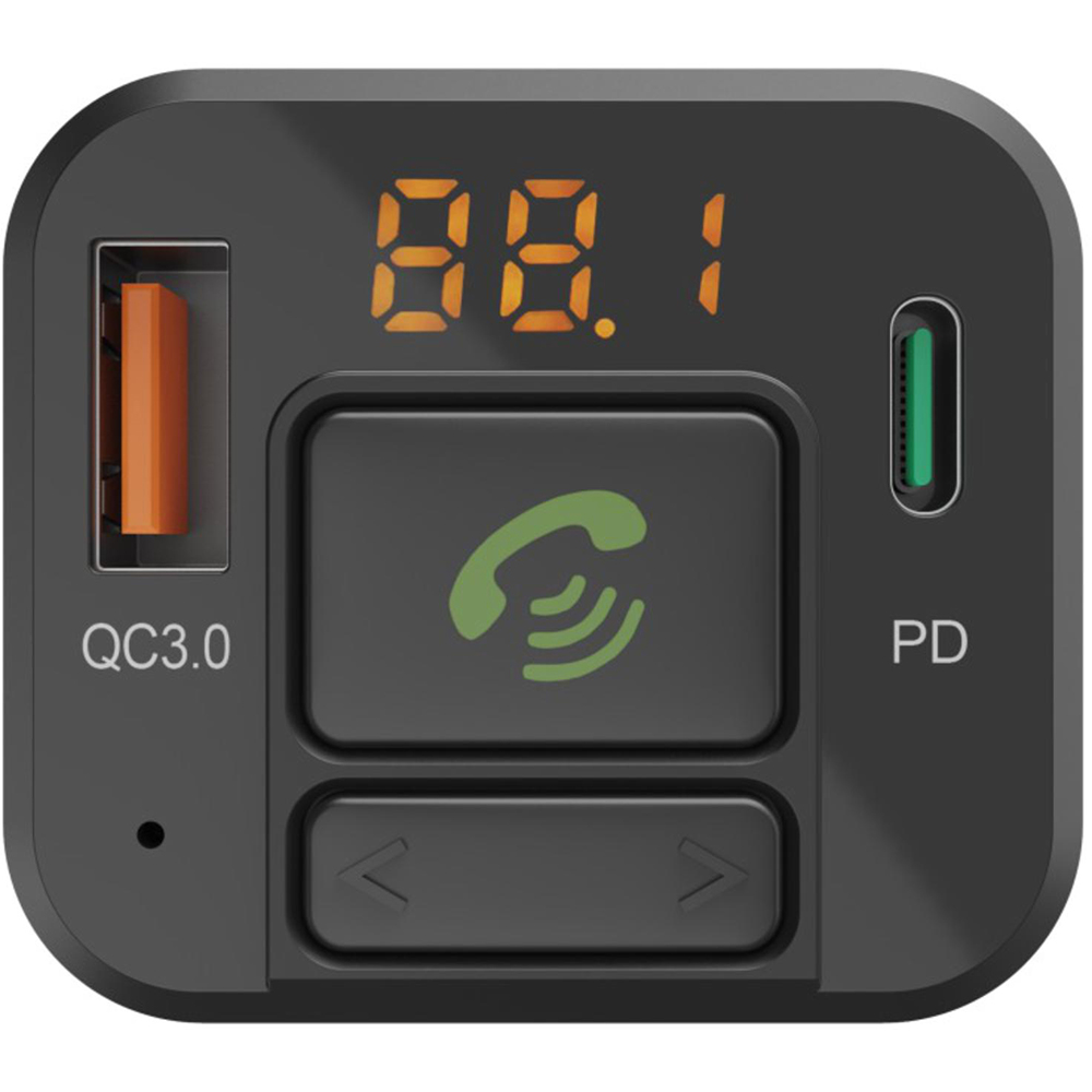 Modulator FM HAMA 14169, Bluetooth, USB, negru