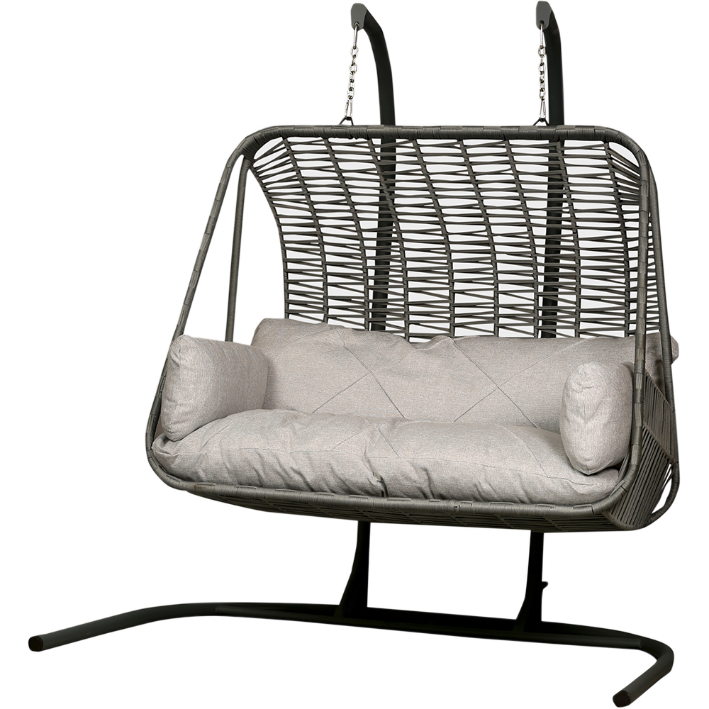 Leagan gradina OUTDOOR, 144 x 71 x 118 cm, gri
