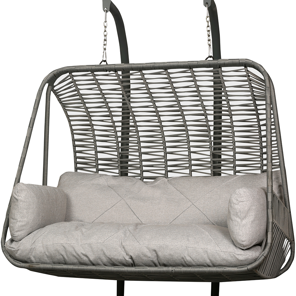 Leagan gradina OUTDOOR, 144 x 71 x 118 cm, gri