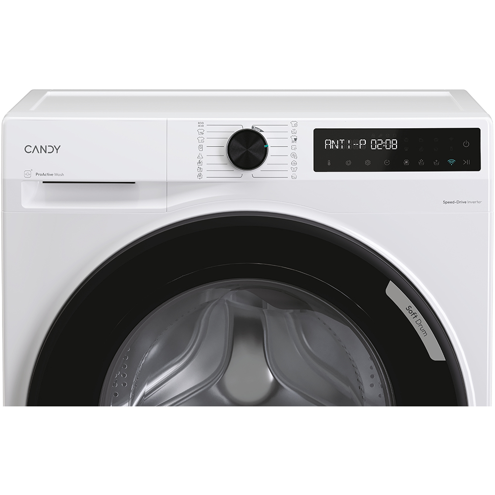 Masina de spalat rufe frontala CANDY ProWash 500 BR 49SBL8-S, Steam, 9 kg, 1400rpm, Clasa A, Wi-Fi, alb