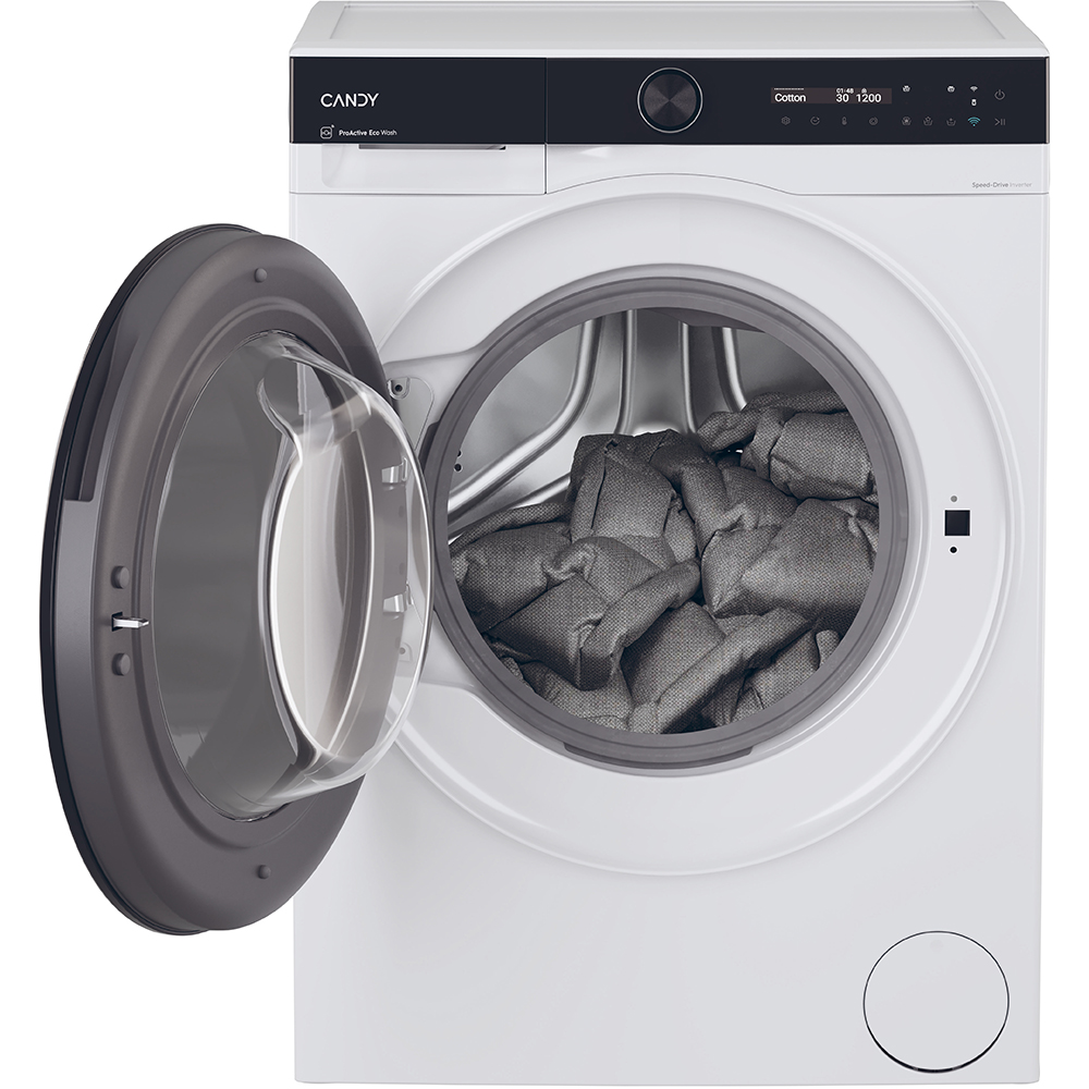 Masina de spalat rufe frontala CANDY ProWash 700 BS 410B10-S, Steam, 10 kg, 1400rpm, Clasa A, Wi-Fi, alb