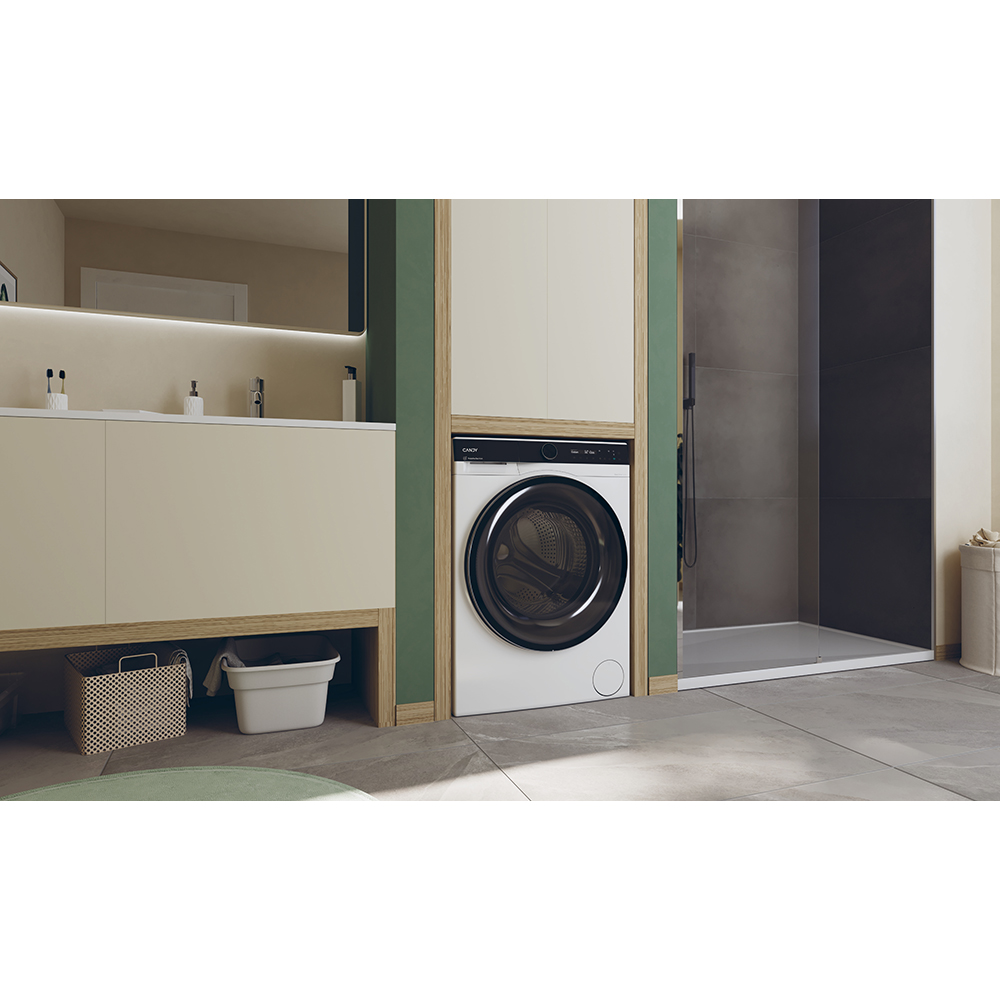 Masina de spalat rufe frontala CANDY ProWash 700 BS 49B9-S, Steam, 9 kg, 1400rpm, Clasa A, Wi-Fi, alb
