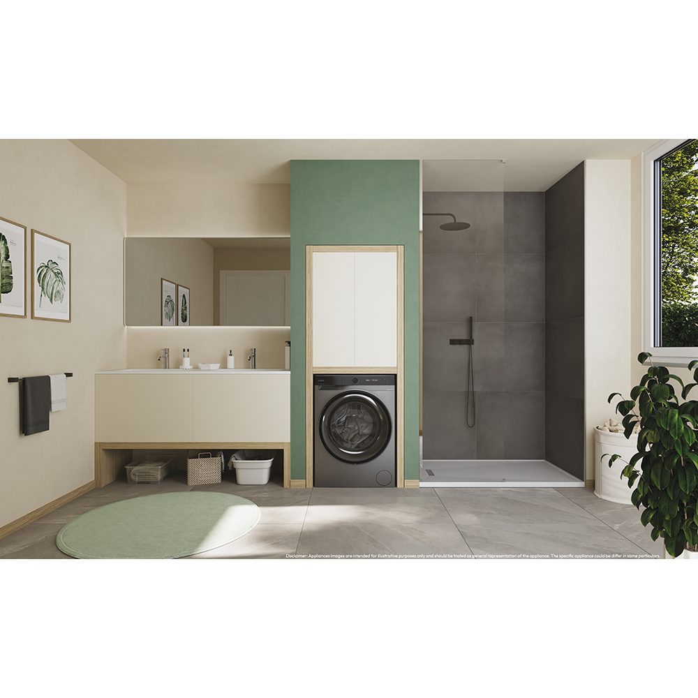 Masina de spalat rufe frontala CANDY ProWash 700 BS 49SB8G-S, Steam, 9 kg, 1400rpm, Clasa A, Wi-Fi, antracit