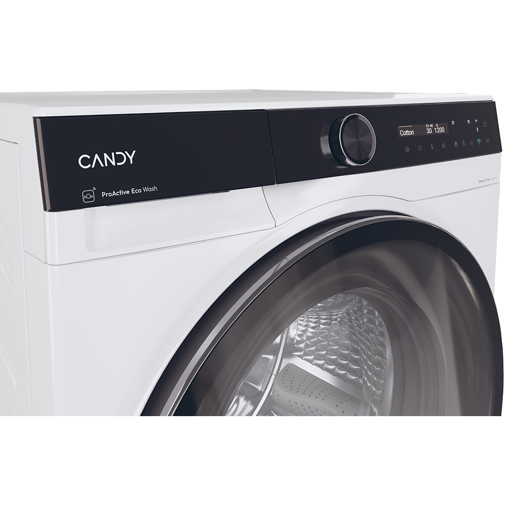 Masina de spalat rufe frontala CANDY ProWash 700 BS 49SB8-S, Steam, 9 kg, 1400rpm, Clasa A, Wi-Fi, alb