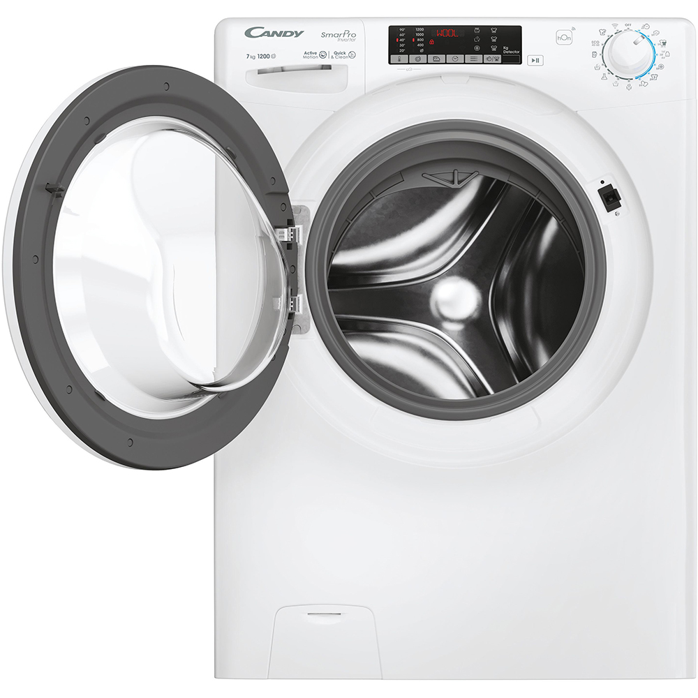 Masina de spalat rufe frontala slim CANDY CO4 274TWM6/1-S, Wi-Fi, 7 kg, 1200rpm, Clasa A, alb