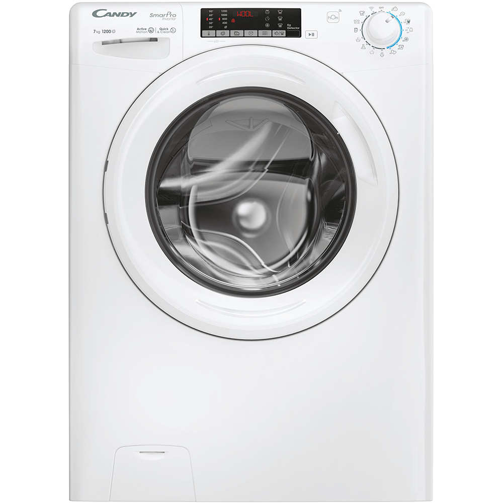 Masina de spalat rufe frontala slim CANDY CO4 274TWM6/1-S, Wi-Fi, 7 kg, 1200rpm, Clasa A, alb