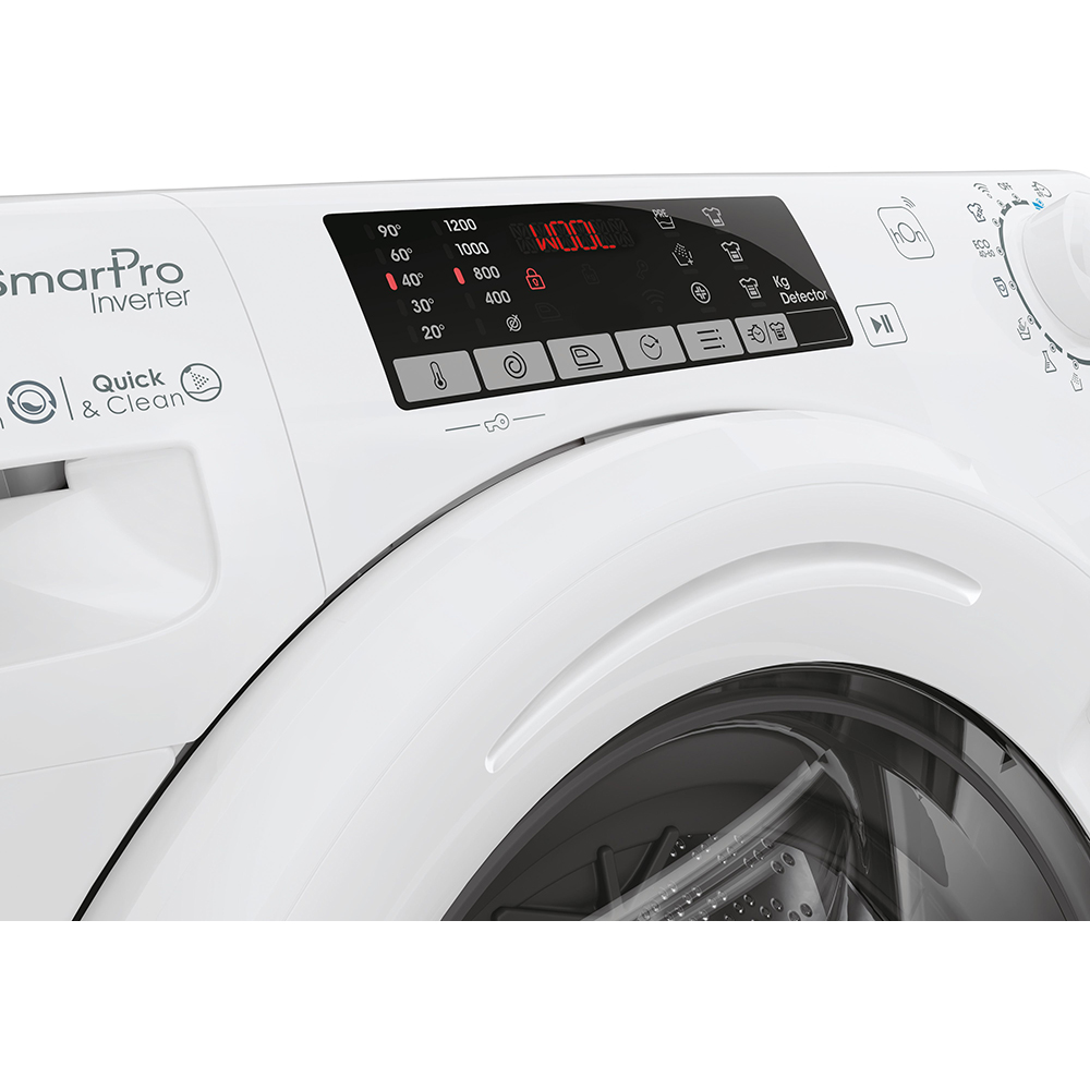 Masina de spalat rufe frontala slim CANDY CO4 274TWM6/1-S, Wi-Fi, 7 kg, 1200rpm, Clasa A, alb