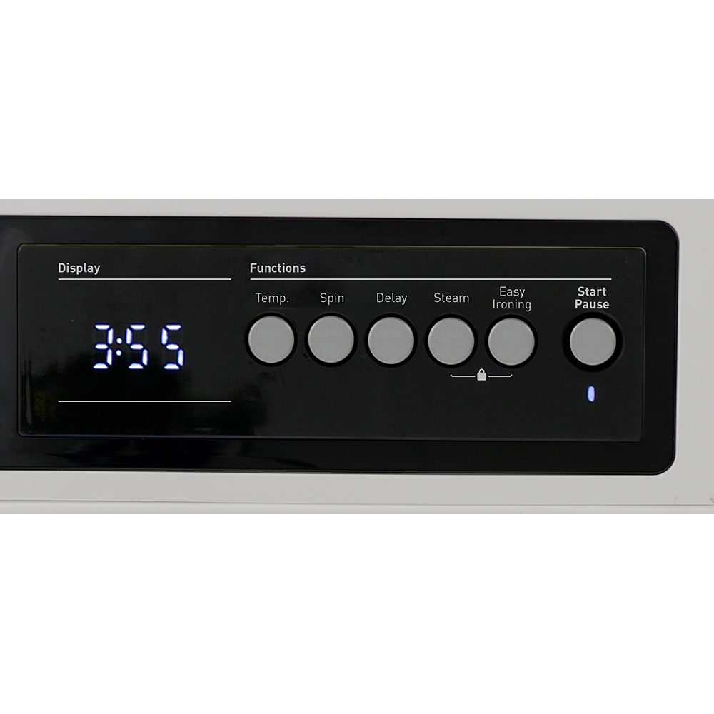Masina de spalat rufe incorporabila SHARP ES-NIB814BWNA-EE, Steam+, AllergySmart, 8 kg, 1400rpm, Clasa A, alb