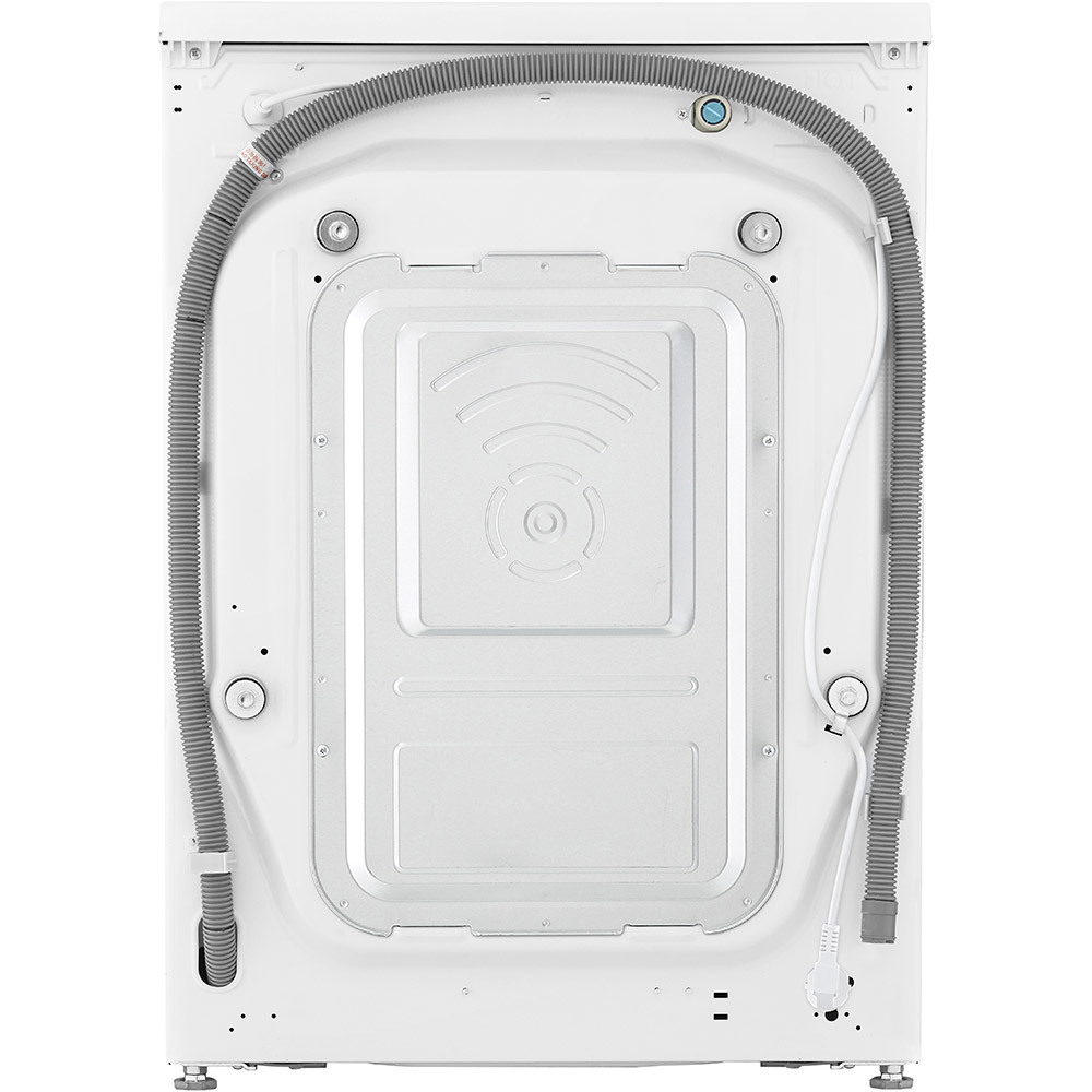 Masina de spalat rufe frontala slim cu uscator LG F2DR508SBW, Steam, AI DD, 8/5 kg, 1200rpm, Clasa A/E, alb