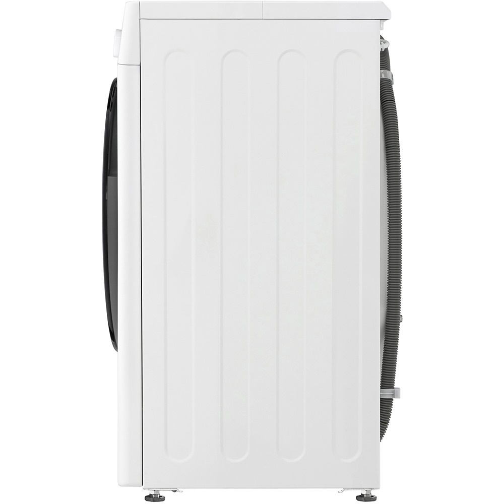Masina de spalat rufe frontala slim LG F2WR508SBW, Steam, 8 kg, 1200rpm, Clasa A, alb