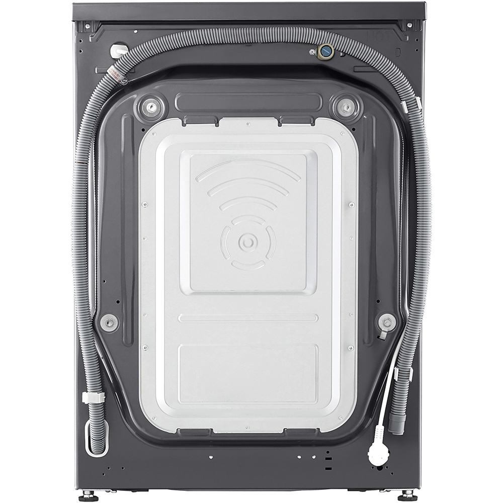 Masina de spalat rufe frontala cu uscator LG F4DR509SBM, Steam, AI DD, 9/6 kg, 1400rpm, Clasa A/D, antracit
