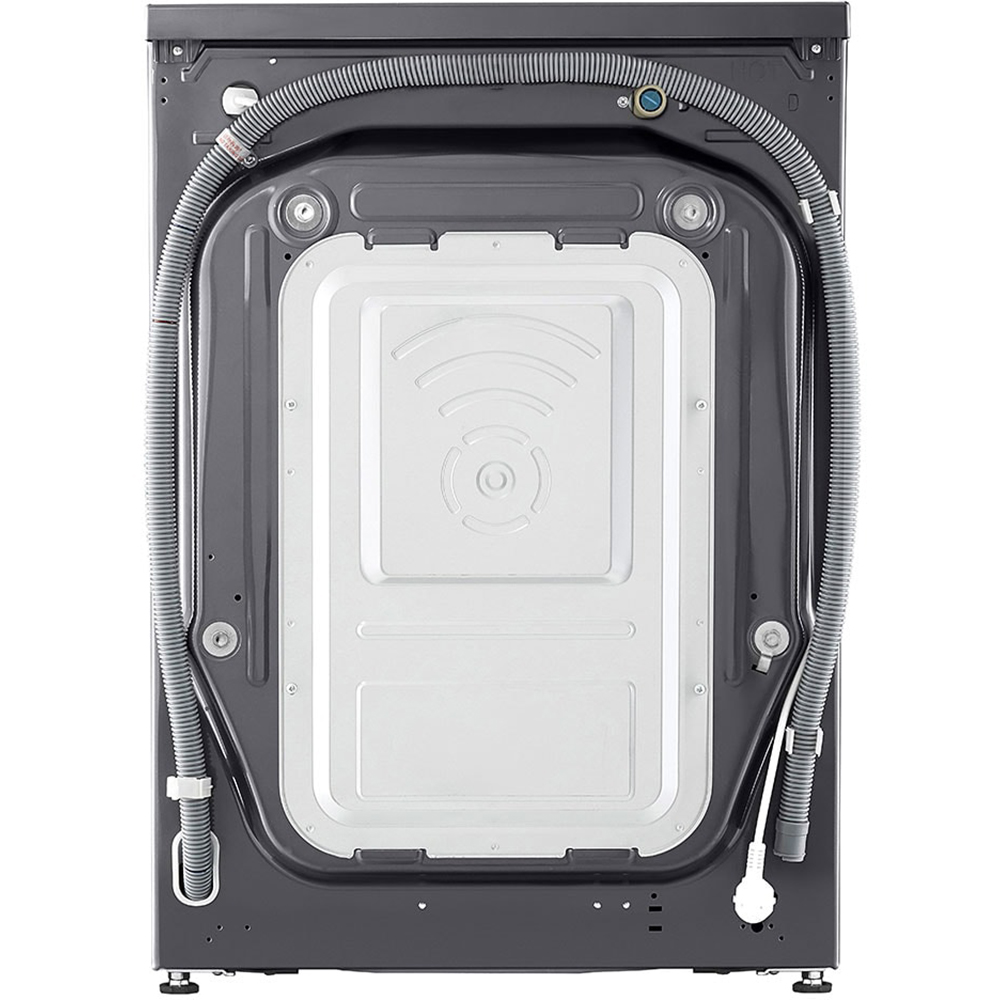 Masina de spalat rufe frontala cu uscator LG F4DR510S2M, Steam, AI DD, 10/6 kg, 1400rpm, Clasa A/D, antracit