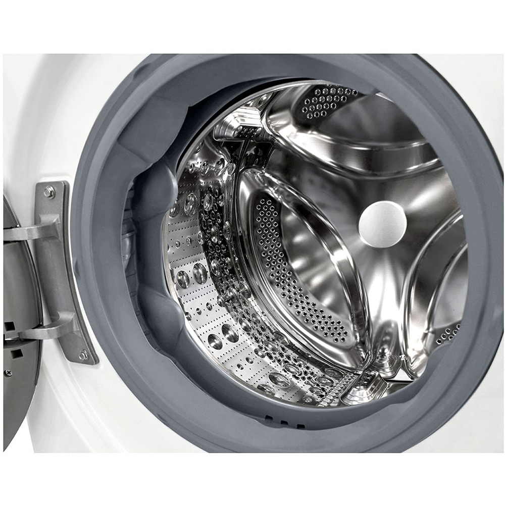 Masina de spalat rufe frontala cu uscator LG F4DR711S2H, Steam, AI DD, 11/6 kg, 1400rpm, Clasa A/D, alb