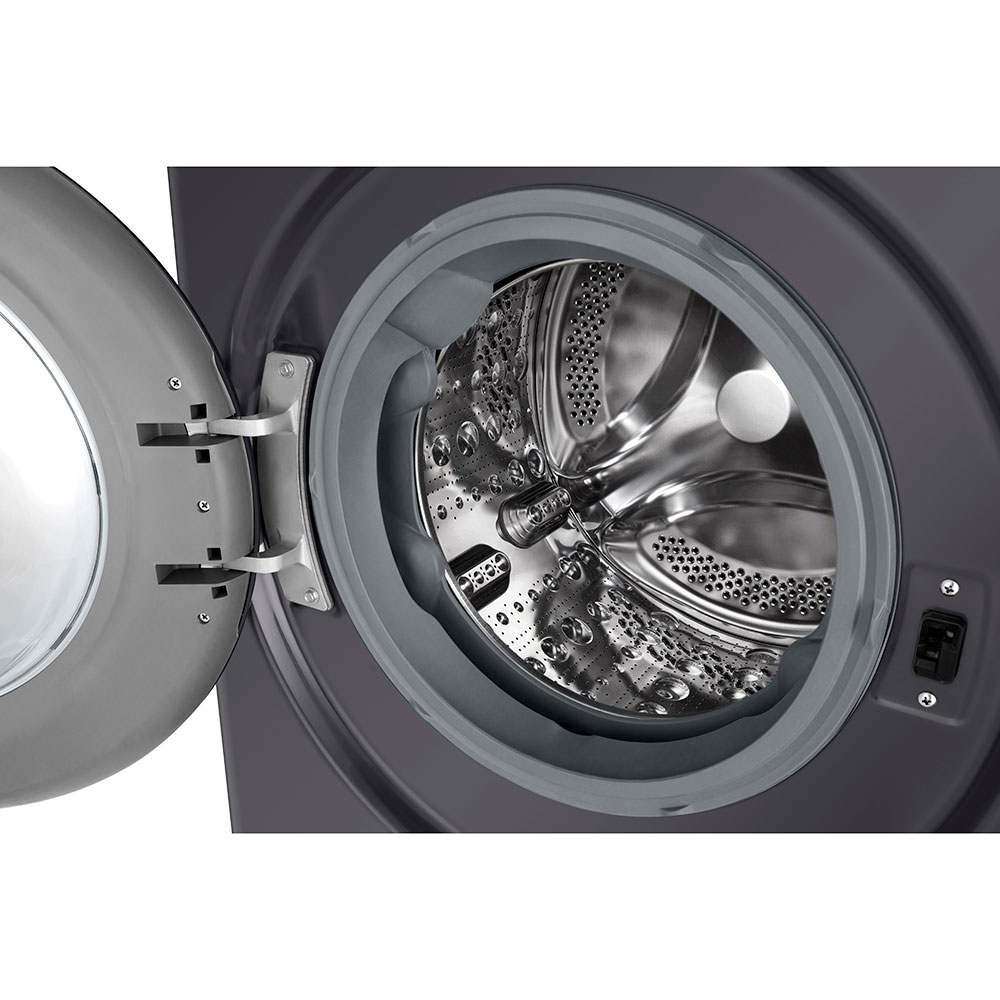 Masina de spalat rufe frontala LG F4WR511S2M, AI Direct Drive, 11 kg, 1400rpm, Clasa A, negru