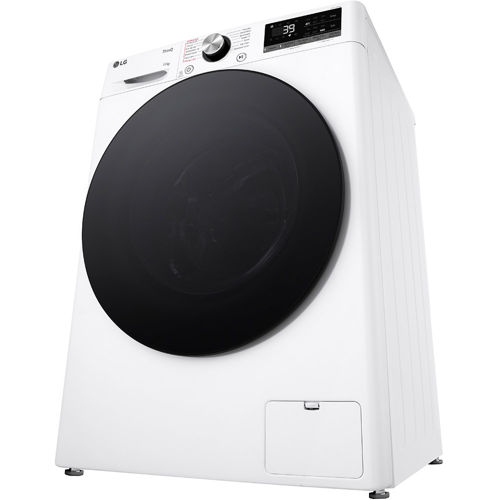 Masina de spalat rufe frontala LG F4WR711S2W, AI Direct Drive, 11 kg, 1400rpm, Clasa A, alb