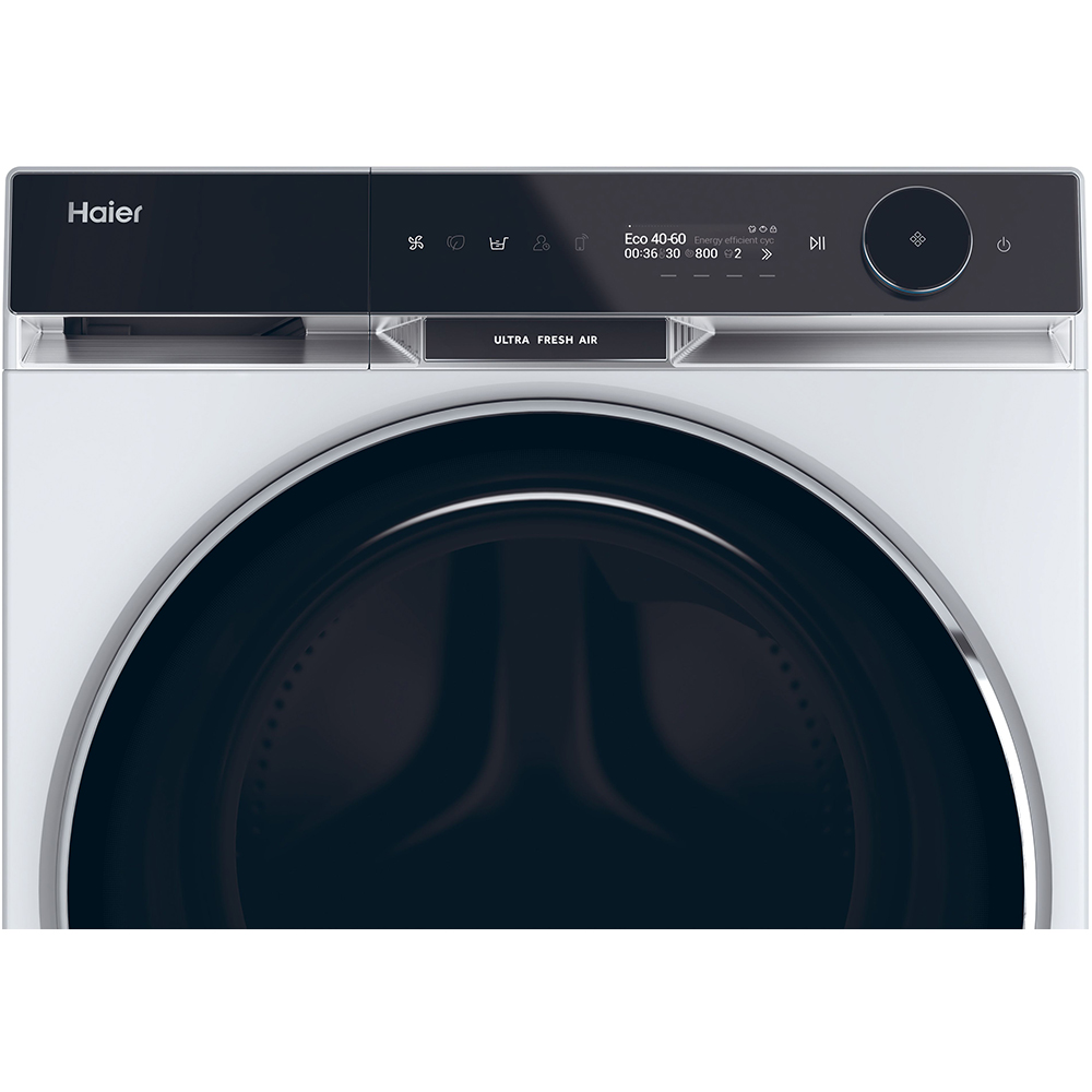 Masina de spalat rufe frontala HAIER HW100-BD14397U1S, Steam, 10 kg, 1400rpm, Clasa A, alb