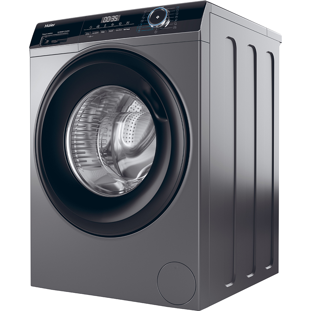 Masina de spalat rufe frontala HAIER HW80-B14939S8, Steam, 8 kg, 1400rpm, Clasa A, antracit