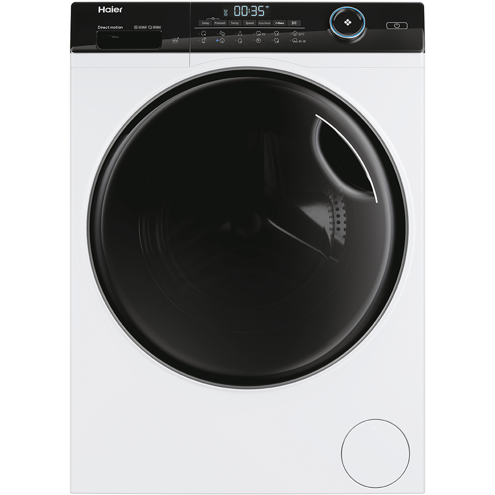 Masina de spalat rufe frontala HAIER HW80-B14959EU1, Steam, 8 kg, 1400rpm, Clasa A, alb