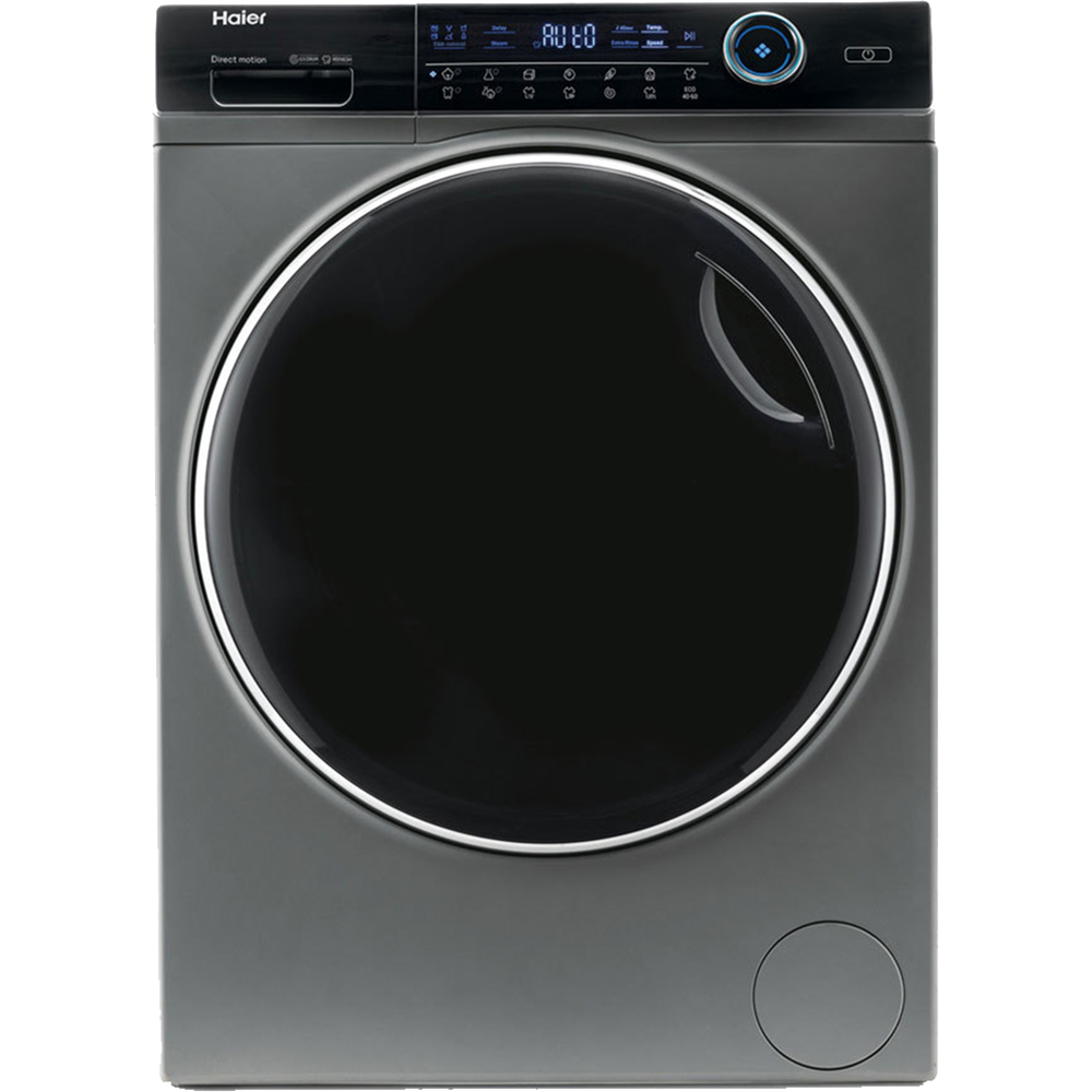 Masina de spalat rufe frontala slim HAIER HW80-B14979S8, 8 kg, 1400rpm, Clasa A, antracit