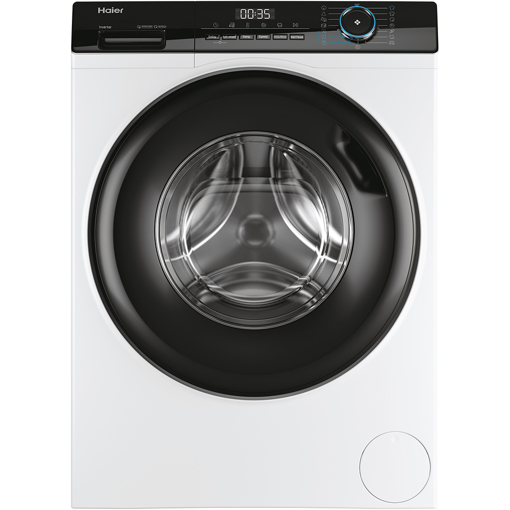 Masina de spalat rufe frontala HAIER HW90-BP14939-S, Steam, 9 kg, 1400rpm, Clasa A, alb