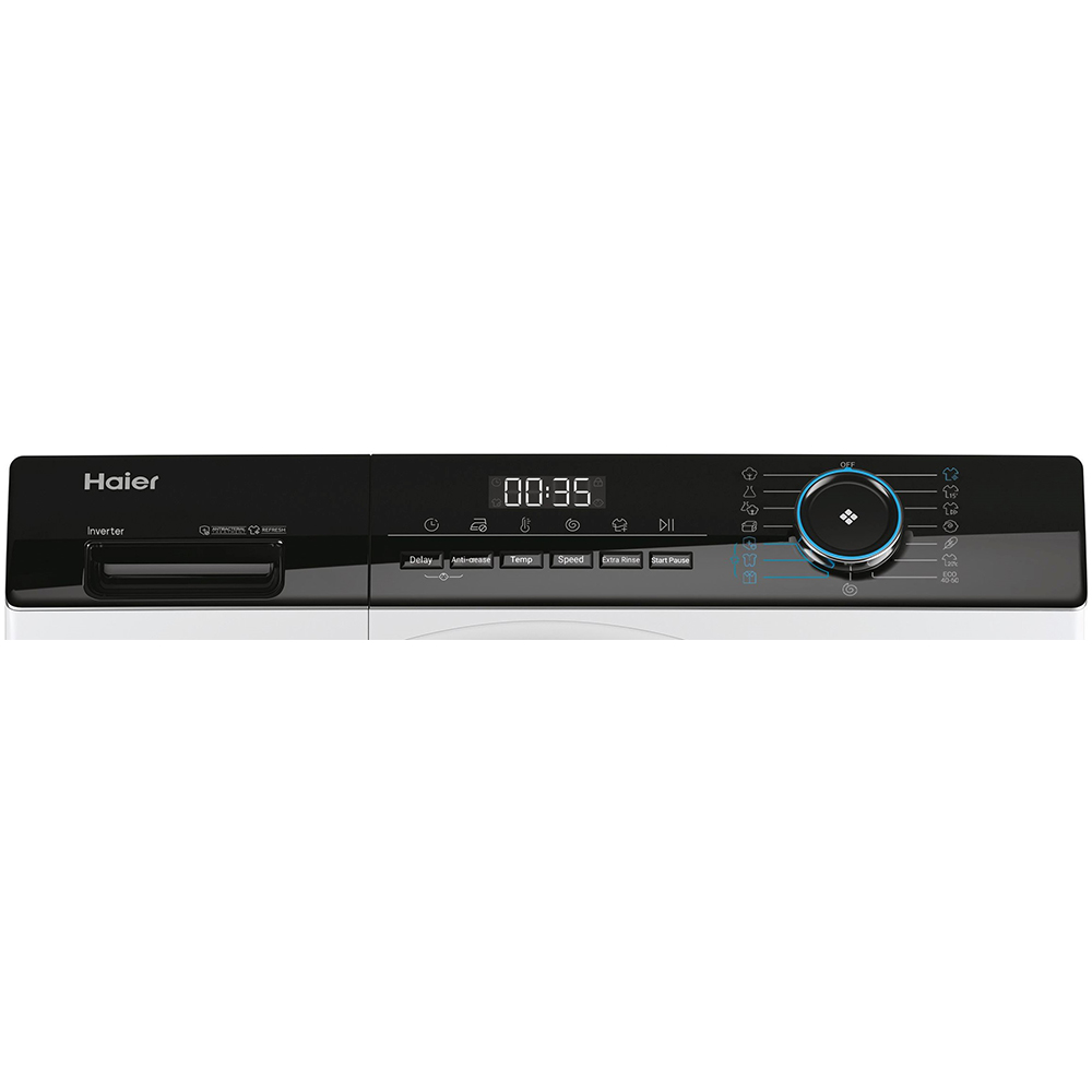 Masina de spalat rufe frontala HAIER HW90-BP14939-S, Steam, 9 kg, 1400rpm, Clasa A, alb
