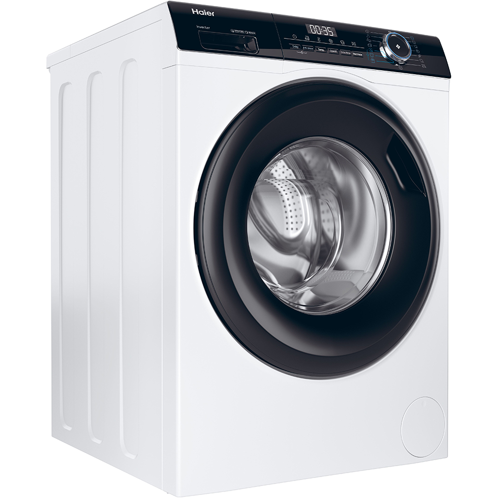 Masina de spalat rufe frontala HAIER HW90-BP14939-S, Steam, 9 kg, 1400rpm, Clasa A, alb