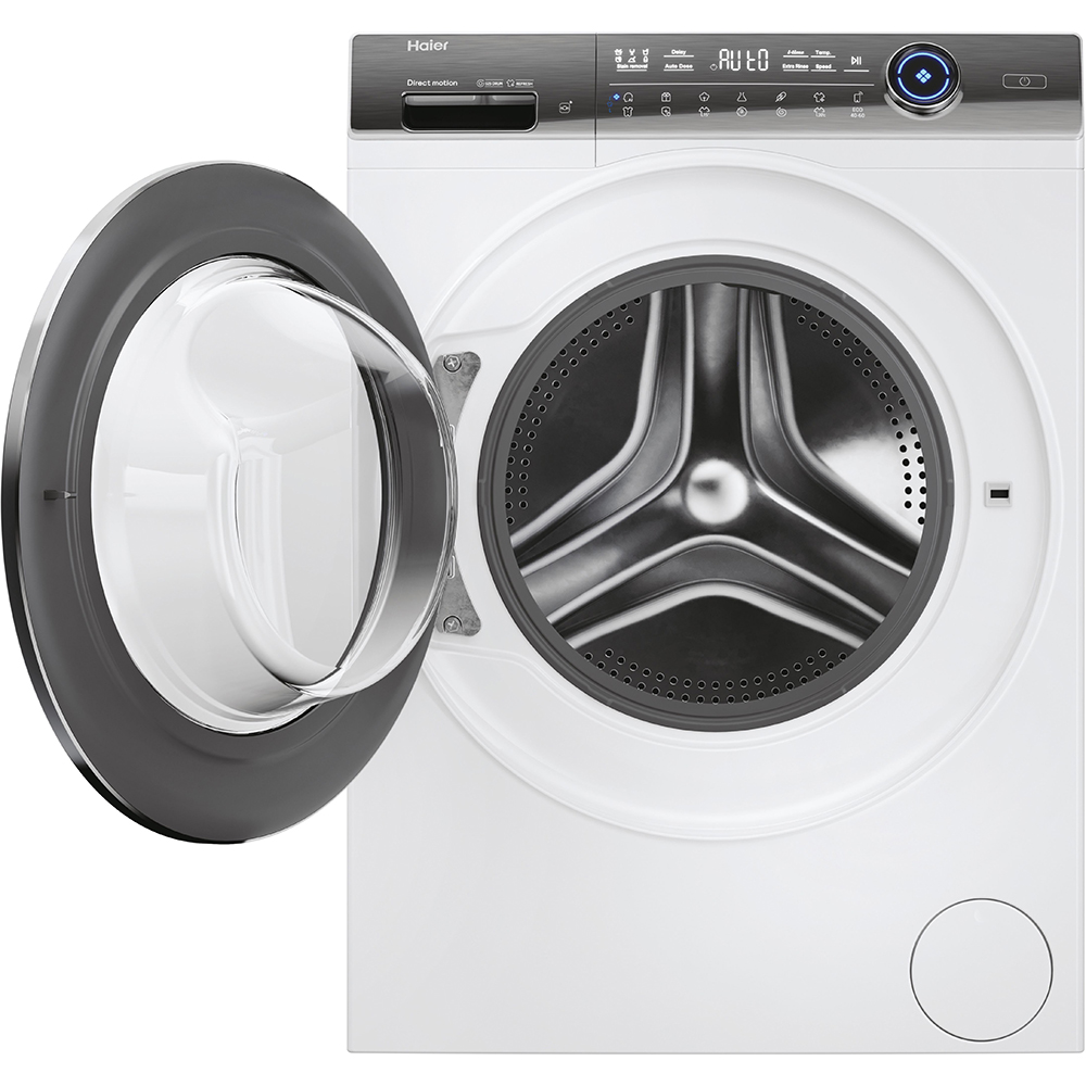 Masina de spalat rufe frontala HAIER HW90G-BD14979, Steam, 9 kg, 1400rpm, Clasa A, alb