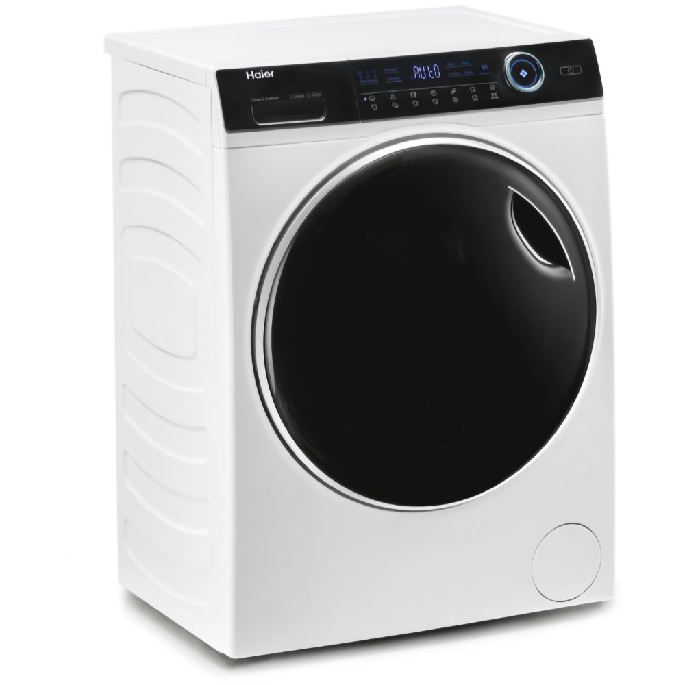 Masina de spalat rufe frontala cu uscator HAIER HWD100-B14979-S, 10/6 kg, 1400rpm, Clasa A/D, alb