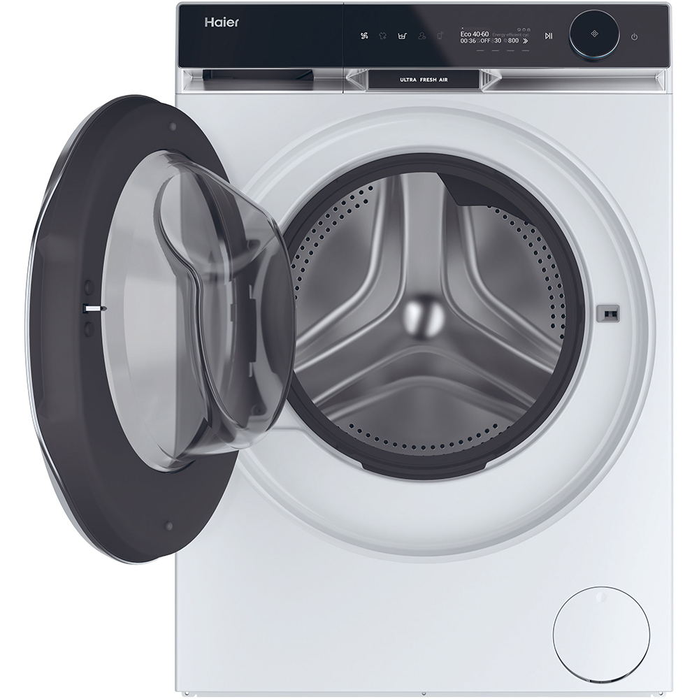 Masina de spalat rufe frontala cu uscator HAIER HWD100-B14397US, Wi-Fi, 10/6 kg, 1400rpm, Clasa A/D, alb
