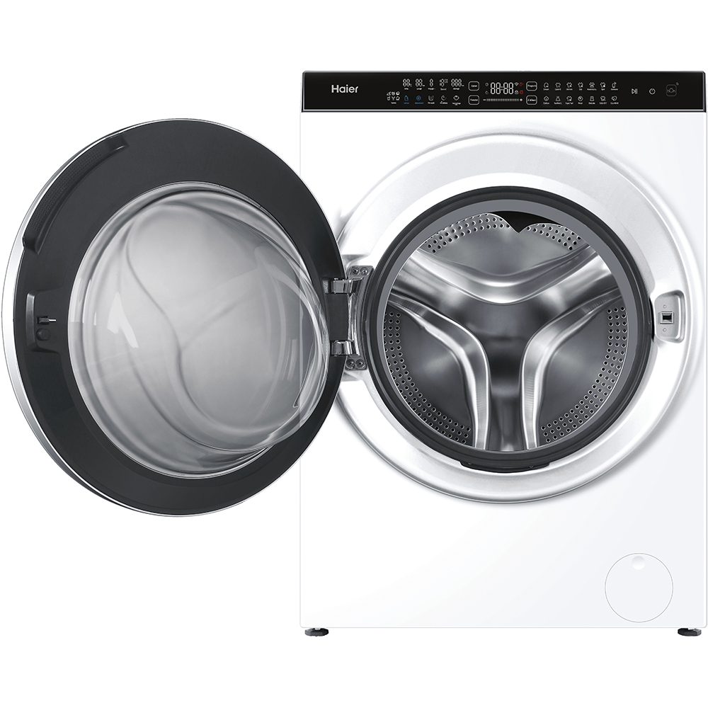 Masina de spalat rufe frontala slim cu uscator HAIER HWD100-BD149U1N, Wi-Fi, 10/6 kg, 1400rpm, Clasa A/D, alb