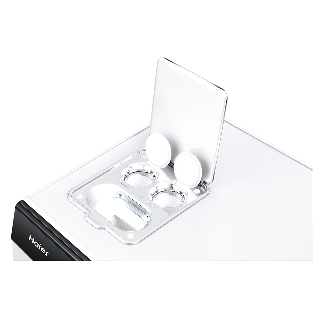 Masina de spalat rufe frontala slim cu uscator HAIER HWD100-BD149U1N, Wi-Fi, 10/6 kg, 1400rpm, Clasa A/D, alb