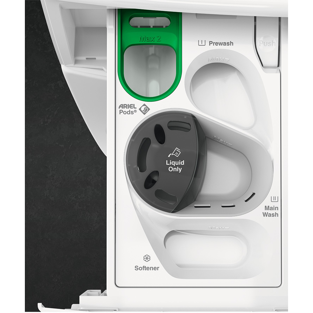 Masina de spalat rufe frontala cu uscator AEG LWR85865O, 8/5 kg, 1600rpm, Clasa A/D, alb