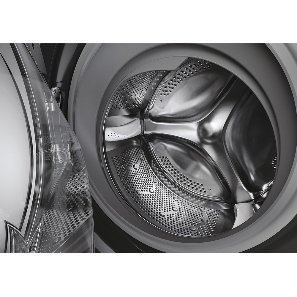 Masina de spalat rufe frontala cu uscator CANDY RPW4856BWMBCB-S, Wi-Fi, 8/5 kg, 1400rpm, Clasa A/D, negru