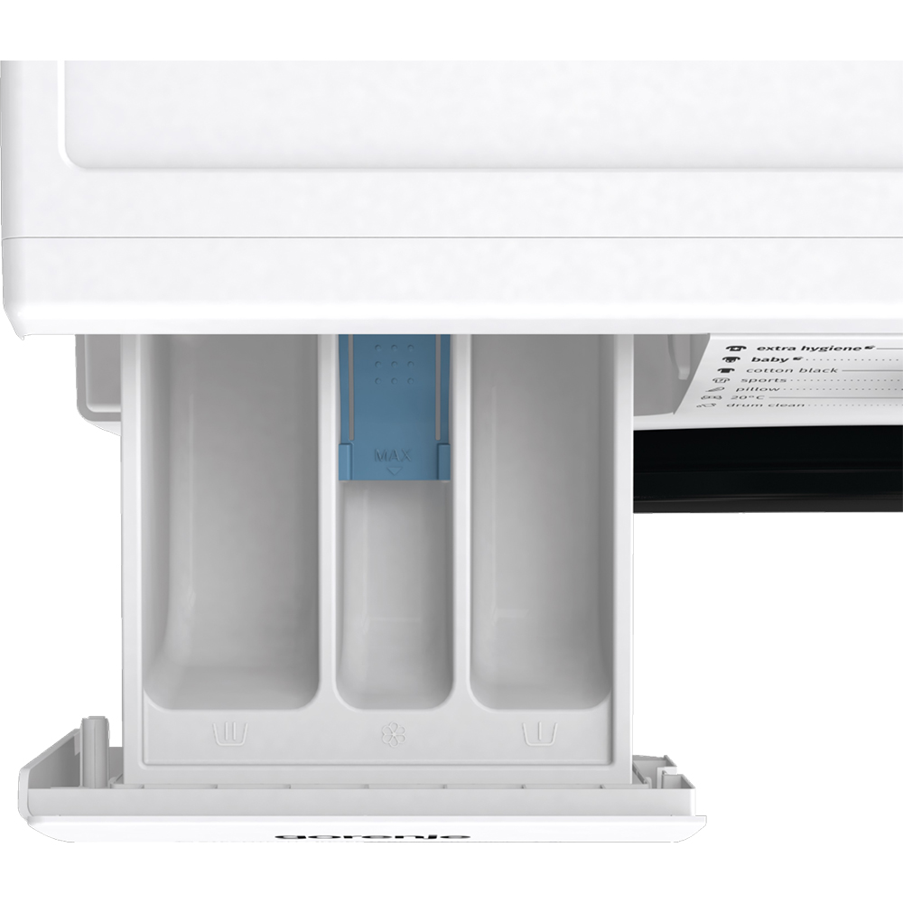 Masina de spalat rufe frontala GORENJE W11NHPI84AS, SteamTech, 8 kg, 1400rpm, Clasa A, alb