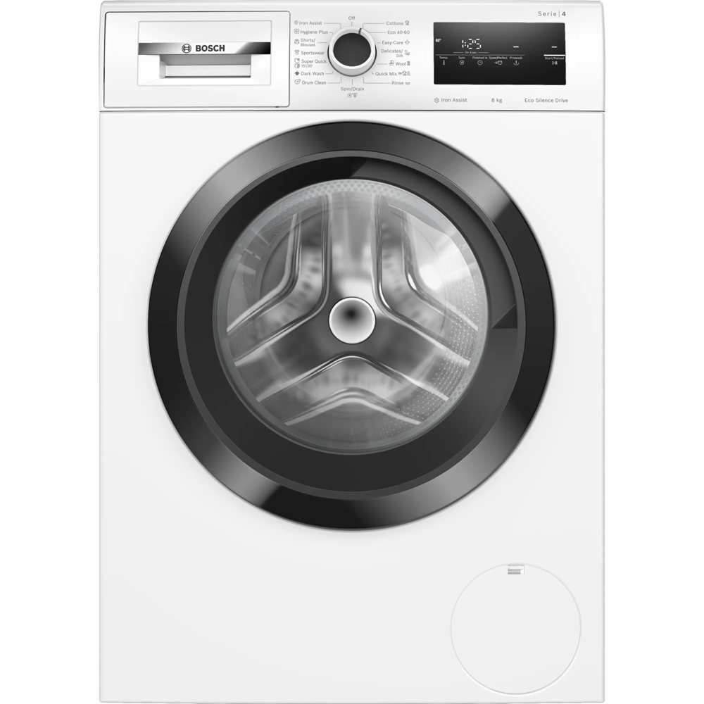 Masina de spalat rufe frontala BOSCH WAN24168BY, 8 kg, 1200rpm, Clasa A, alb